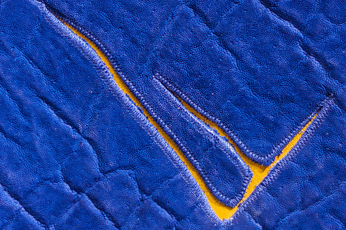 The amazing textures of the unique leather artworks by Beatrix Bosch