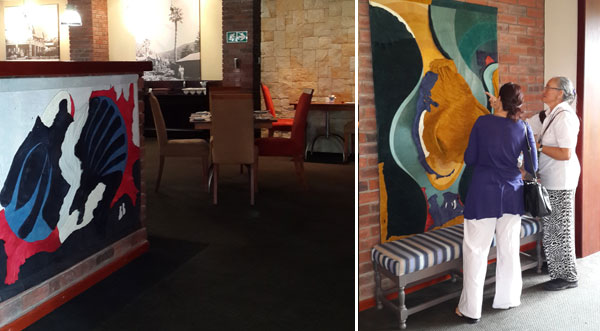Walkabout at the Wilderness Hotel with Beatrix Bosch and South magazine.