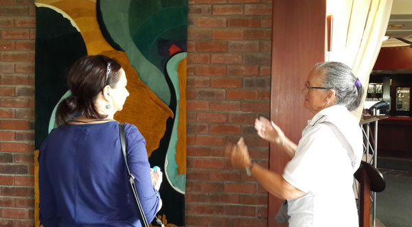 Walkabout at the Wilderness Hotel with Beatrix Bosch and South magazine.
